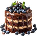 Delicious pastries and cakes